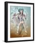 Winter Pixie-Atelier Sommerland-Framed Art Print