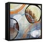 Winter Play-Sloane Addison  -Framed Stretched Canvas