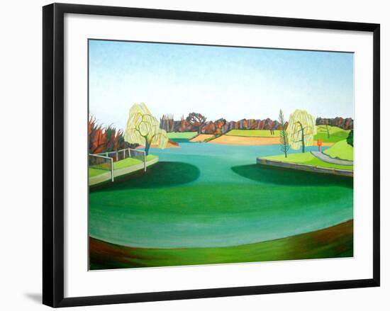 Winter Pond-Noel Paine-Framed Giclee Print