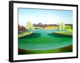 Winter Pond-Noel Paine-Framed Giclee Print