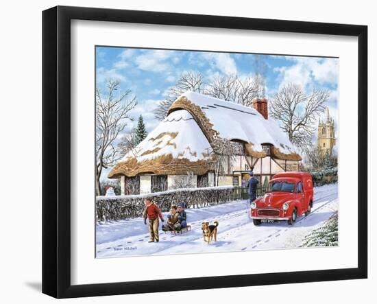 Winter - Puzzle-Trevor Mitchell-Framed Giclee Print