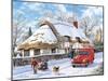 Winter - Puzzle-Trevor Mitchell-Mounted Giclee Print