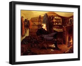 Winter Quarters in Virginia, Army of the Potomac, 1866-George Cochran Lambdin-Framed Giclee Print