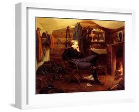 Winter Quarters in Virginia, Army of the Potomac, 1866-George Cochran Lambdin-Framed Giclee Print