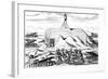 Winter Quarters of Willem Barents' Expedition to the Arctic, 1596-1597-null-Framed Giclee Print