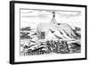 Winter Quarters of Willem Barents' Expedition to the Arctic, 1596-1597-null-Framed Giclee Print
