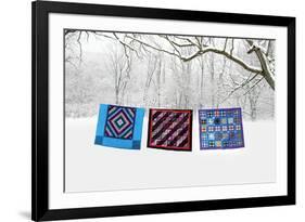 Winter Quilts-Bill Coleman-Framed Giclee Print