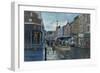 Winter Rain, Portobello Road 2014-Peter Brown-Framed Giclee Print