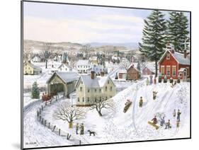 Winter Recess-Bob Fair-Mounted Giclee Print