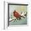 Winter Red Bird II-Tiffany Hakimipour-Framed Art Print