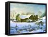 Winter Reflections-Jack Wemp-Framed Stretched Canvas