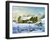 Winter Reflections-Jack Wemp-Framed Giclee Print