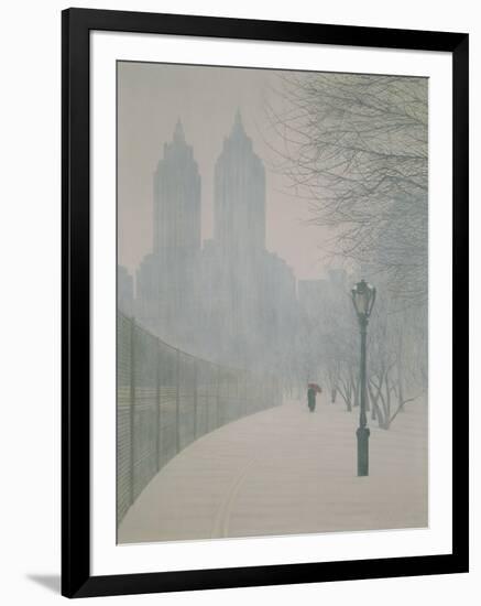 Winter Reservoir, 1987-Max Ferguson-Framed Giclee Print