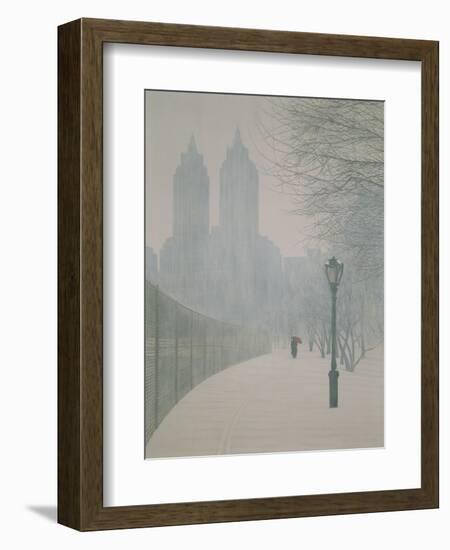 Winter Reservoir, 1987-Max Ferguson-Framed Giclee Print