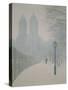 Winter Reservoir, 1987-Max Ferguson-Stretched Canvas