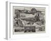 Winter Resorts on the Mediterranean, Algiers and the French Province of Algeria, with Tunis-Charles Auguste Loye-Framed Giclee Print