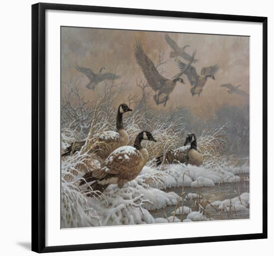 Winter Retreat-Larry Fanning-Framed Art Print