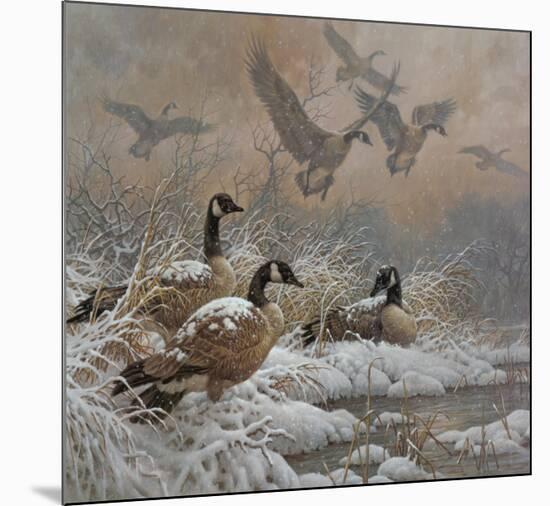 Winter Retreat-Larry Fanning-Mounted Art Print