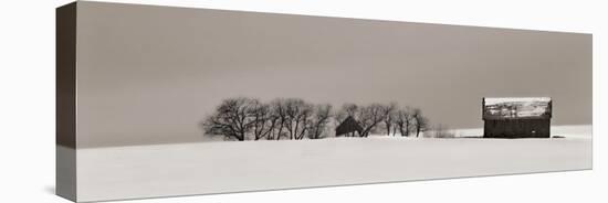 Winter Retreat-Michael Cahill-Stretched Canvas