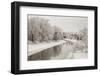 Winter River Ducks-lishansky-Framed Photographic Print