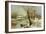 Winter River Landscape, 1897-Juli Julievich Klever-Framed Giclee Print