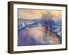 Winter River-Marietta Cohen Art and Design-Framed Giclee Print