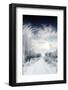 Winter Road and Forest-Elenamiv-Framed Photographic Print
