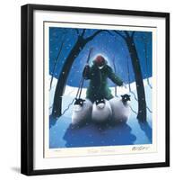 Winter Romance-Mackenzie Thorpe-Framed Collectable Print