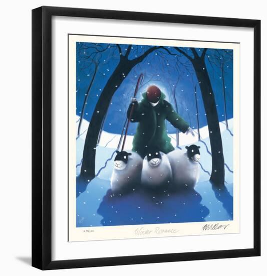 Winter Romance-Mackenzie Thorpe-Framed Collectable Print