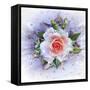 Winter Rose-Ata Alishahi-Framed Stretched Canvas