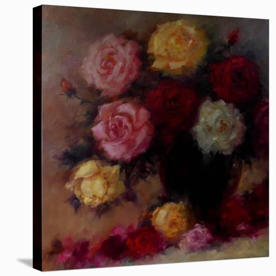Winter Roses, 2018-Lee Campbell-Stretched Canvas