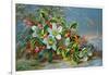 Winter Roses in a Landscape-Albert Williams-Framed Giclee Print