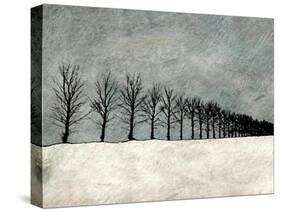 Winter Row-Ynon Mabat-Stretched Canvas
