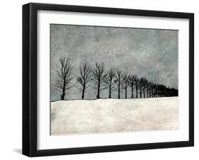 Winter Row-Ynon Mabat-Framed Art Print