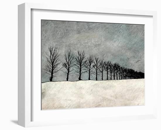 Winter Row-Ynon Mabat-Framed Art Print