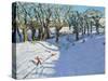 Winter, Rowsley, Derbyshire, 2014-Andrew Macara-Stretched Canvas