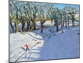 Winter, Rowsley, Derbyshire, 2014-Andrew Macara-Mounted Giclee Print