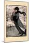 Winter's Date-Clarence F. Underwood-Mounted Art Print