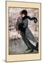 Winter's Date-Clarence F. Underwood-Mounted Art Print