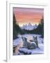 Winter's Dawn-Jeff Tift-Framed Giclee Print