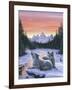 Winter's Dawn-Jeff Tift-Framed Giclee Print