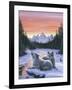 Winter's Dawn-Jeff Tift-Framed Giclee Print