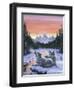 Winter's Dawn-Jeff Tift-Framed Giclee Print