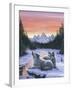 Winter's Dawn-Jeff Tift-Framed Giclee Print