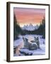 Winter's Dawn-Jeff Tift-Framed Giclee Print