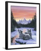 Winter's Dawn-Jeff Tift-Framed Giclee Print