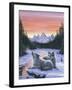 Winter's Dawn-Jeff Tift-Framed Giclee Print