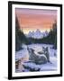 Winter's Dawn-Jeff Tift-Framed Giclee Print