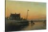 Winter's Day, Sunset-Lodewijk Kleyn-Stretched Canvas
