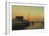 Winter's Day, Sunset-Lodewijk Kleyn-Framed Giclee Print